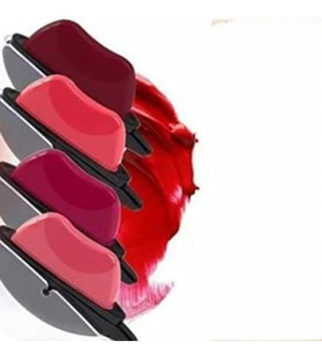 Lip Shape Lipstick Matte Finish (Pack of 2 Random Color)