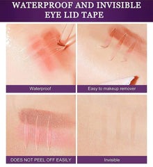 Eyelid Tape For Hooded Eyes Makeup Eyelid Tape Tools Sticker Strips With Fork